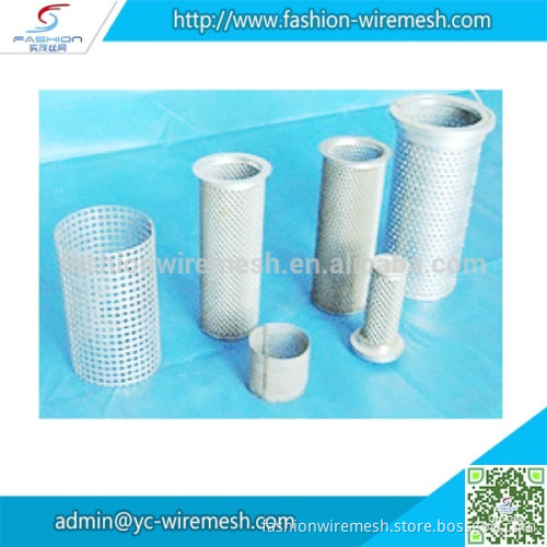 Hot-dipped Galvanized frying strainers with steel handle , Stainless Steel Wire Filter Mesh